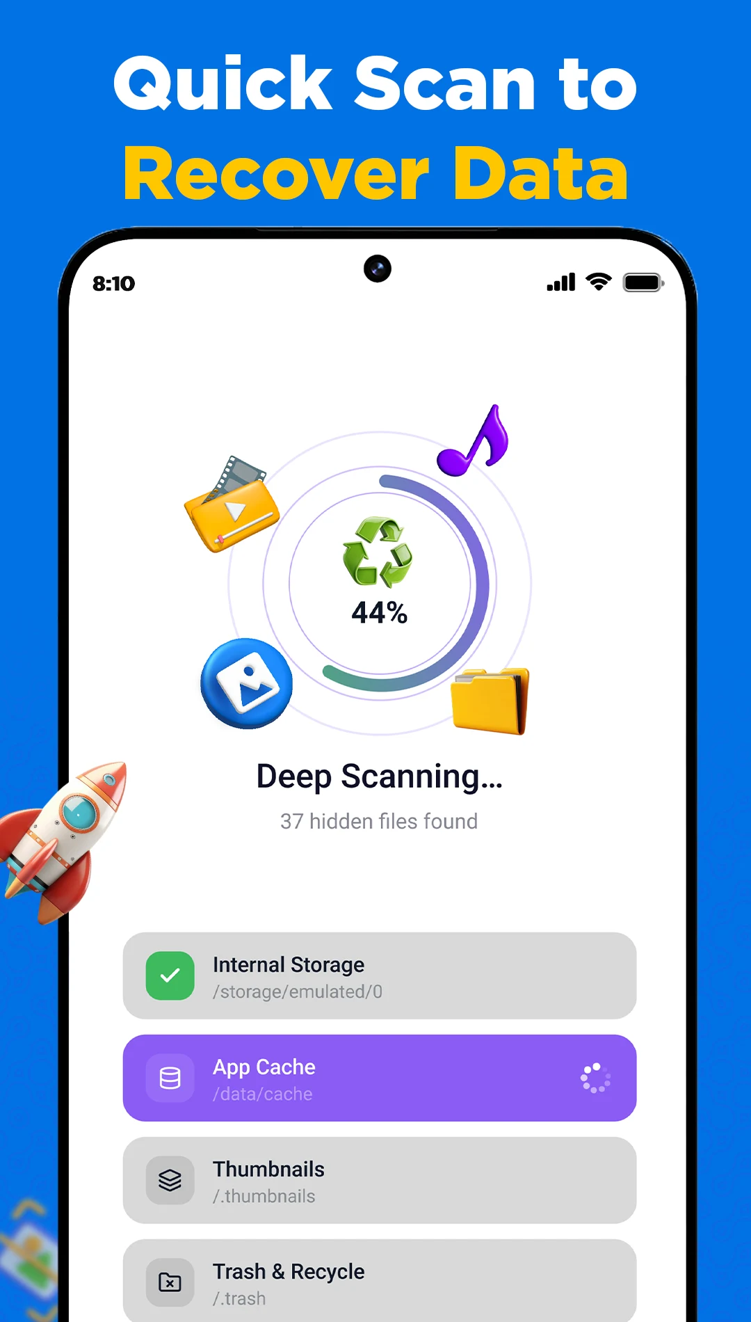 Recover Deleted Photos & File screenshot